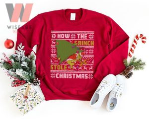 How The Grinch Stole Christmas Ugly Grinch Sweatshirt