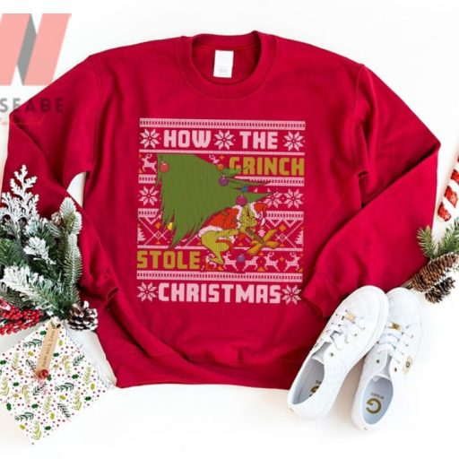 How The Grinch Stole Christmas Ugly Grinch Sweatshirt