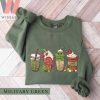 Vintage Grinch Latte Coffee Grinch Christmas Sweatshirt