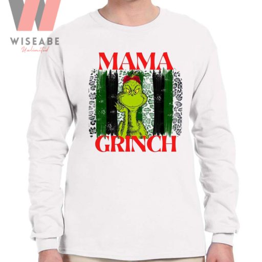 Cute Mama Grinch Christmas Gift For Mama Female Grinch Sweatshirt