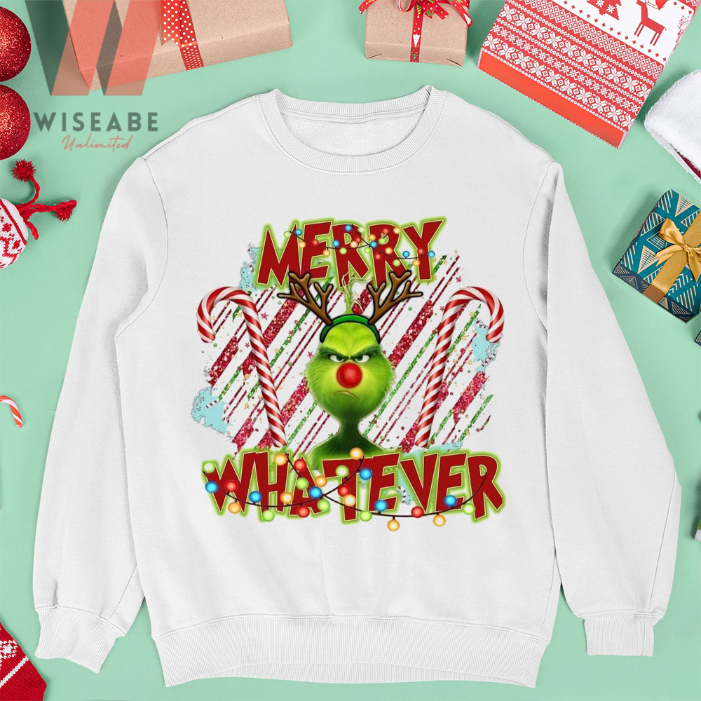 Merry Christmas The Grinch Sweatshirt - Wiseabe Apparels