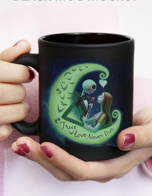 Best The Nightmare Before Christmas Jack And Sally Coffee Mug