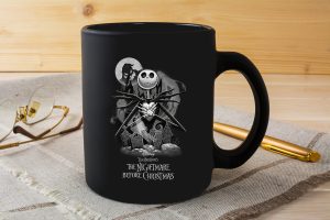 Cheap The Nightmare Before Christmas Disney Movie Jack Skellington Coffee Mug