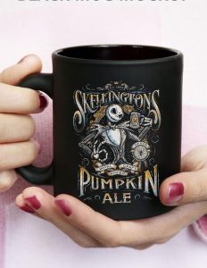 nightmare before christmas coffee mug