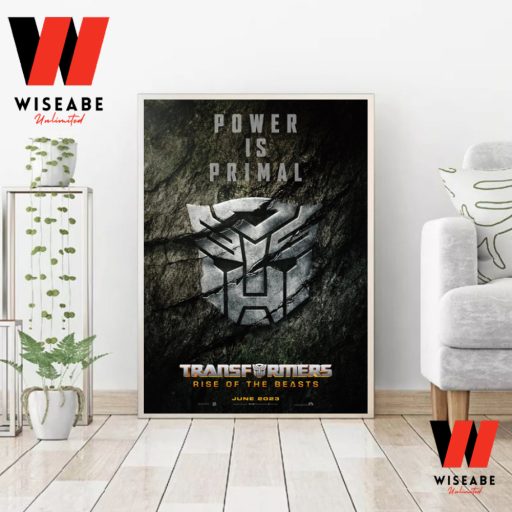 New Transformers Rise Of The Beasts Poster