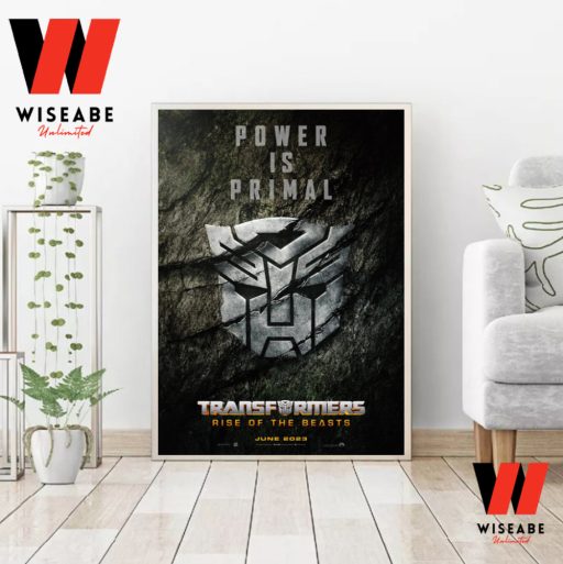 New Transformers Rise Of The Beasts Poster