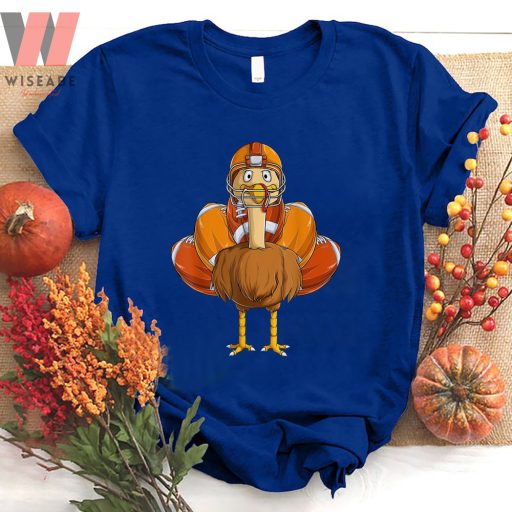 Funny Thanksgiving Football Turkey T Shirt