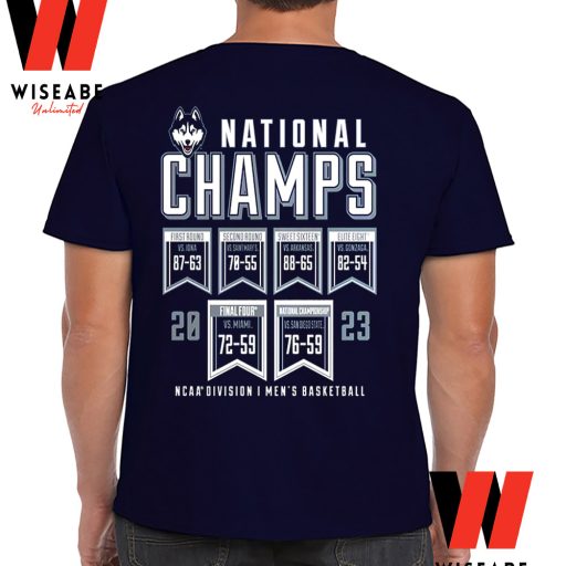 Cheap NCAA Mens Division I Basketball Tournament 2023 Uconn Championship Shirt