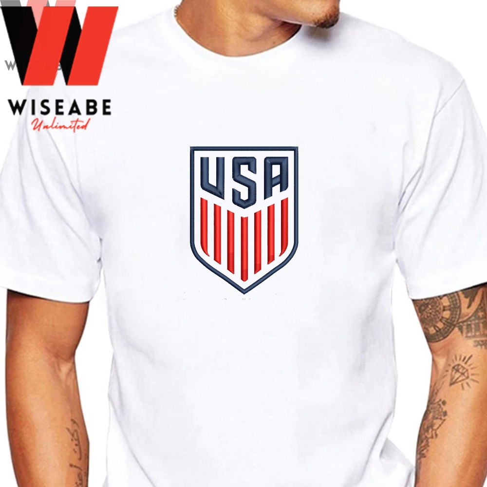 Cheap Embroidered US Soccer T Shirt - Wiseabe Apparels