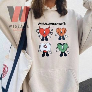 Halloween Un Verano Sin Ti Bad Bunny Shirt, Vintage Halloween Sweatshirt