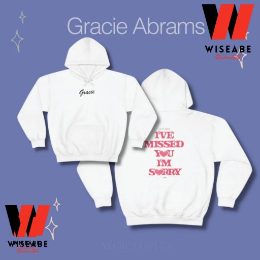 Cheap Gracie Abrams I Miss You Im Sorry Hoodie