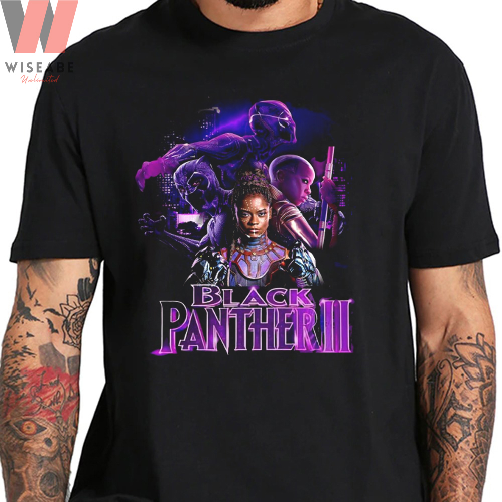 New Marvel Studios Black Panther 2 Wakanda Forever T Shirt