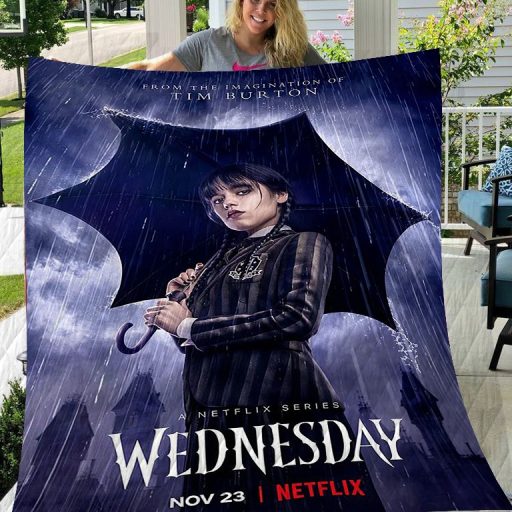 Unique Wednesday Addams 2022 Poster Blanket