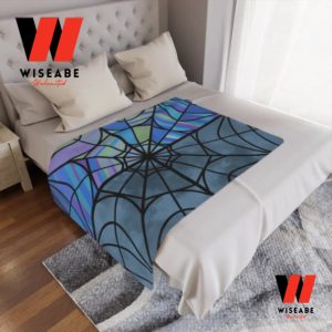 Wednesday Addams Stained Glass Nevermore Academy Blanket