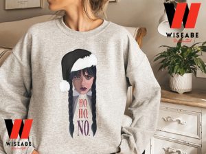 Unique Wednesday Addams Santa Sweatshirt