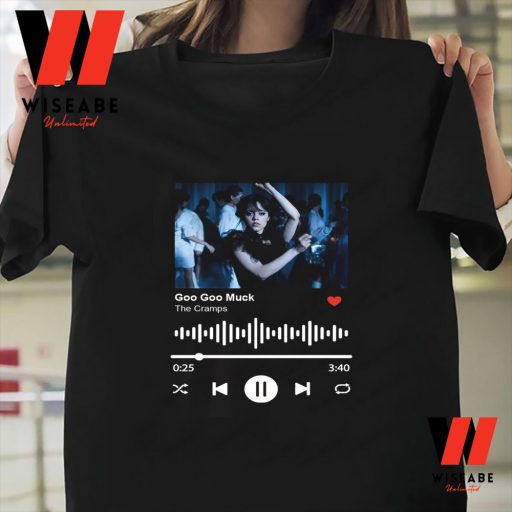 Vintage Jenna Ortega Wednesday Addams Goo Goo Music T Shirt