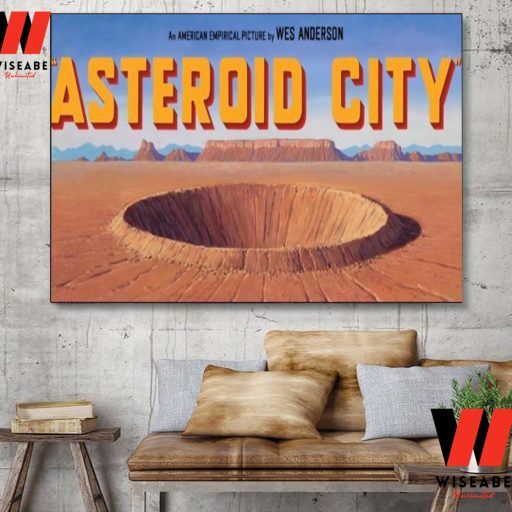 Hot Wes Anderson Asteroid City Poster