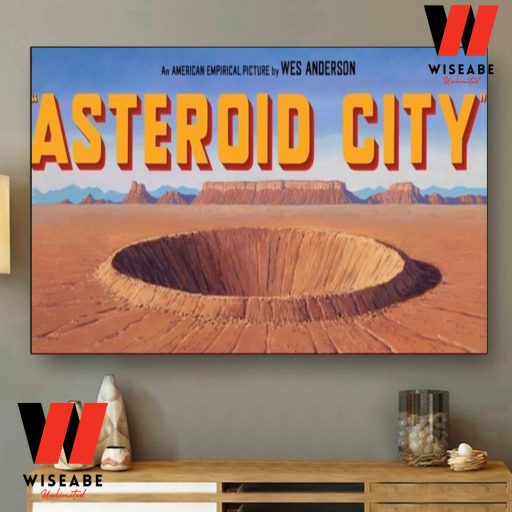 Hot Wes Anderson Asteroid City Poster