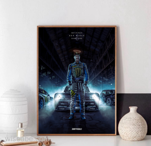 Memorial Hoonigan Ken Block With Mustang Poster