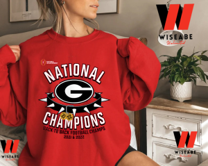 UGA National Championship Shirt Georgia Football Back To Back