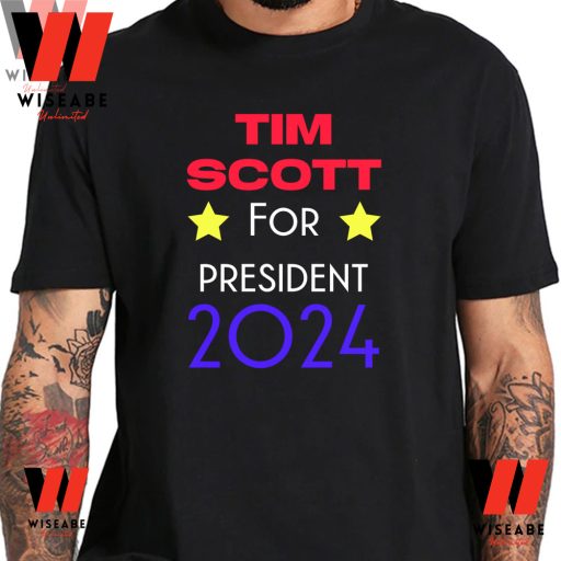 Politician Tim Scott For President 2024 Shirt