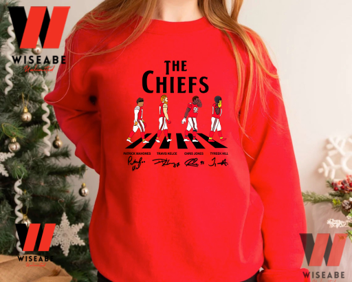 Cheap Kansas City Chiefs Patrick Mahomes Travis Kelce Chris Jones Chiefs Tyreek Hill Sweatshirt