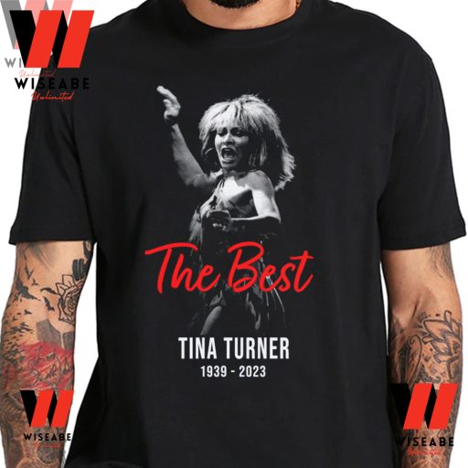 Vintage Memorial The Best 1939 2023 Queen of Rock n Roll Tina Turner T Shirt