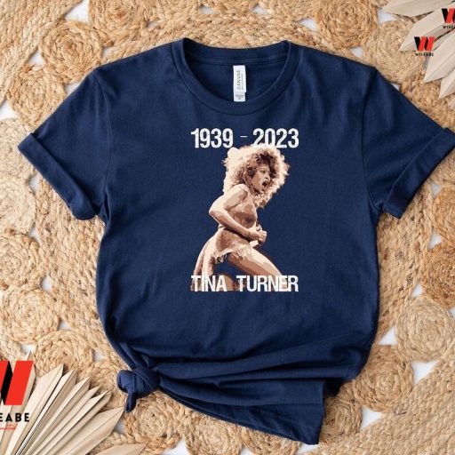 Vintage 83 Years 1939 2023  Memories Of Queen of Rock n Roll Tina Turner T Shirt