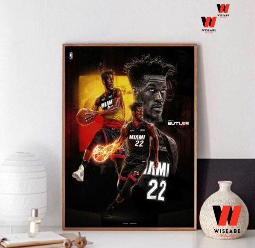 Cheap NBA Miami Heat Number 22 Jimmy Butler Poster Bedroom Decor