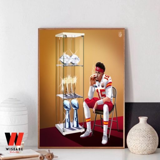 Patrick Mahomes MVP Kansas City Chiefs Super Bowl 2023 Champions Poster