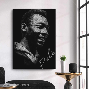 Pele Brazil Football Legend Never Die Poster