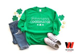 Irish Shenanigans Coordinator St Patricks Day Sweatshirt