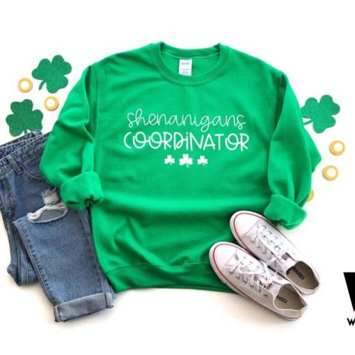 Irish Shenanigans Coordinator St Patricks Day Sweatshirt