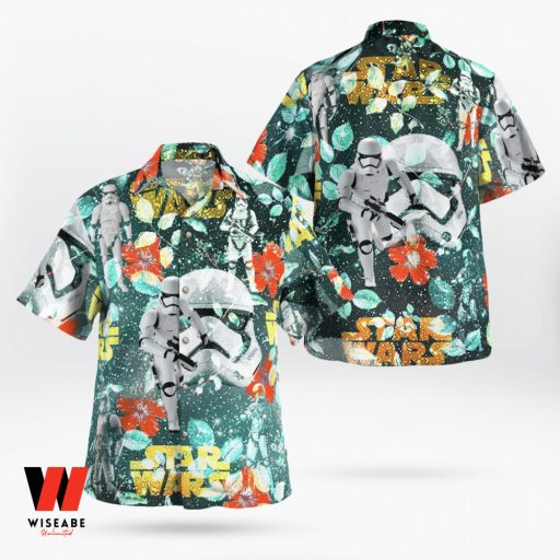 Stormtrooper Tropical Florist Star Wars Hawaiian Aloha Shirt