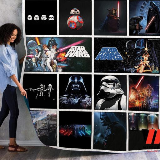 Unique Star Wars Characters Fleece Blanket, Cheap Star Wars Merchandise