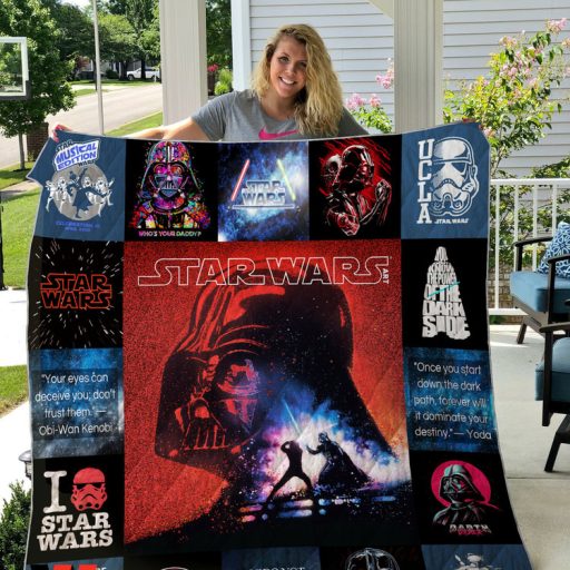 Darth Vader And Jedi Star Wars Quilt Blanket, Cheap Star Wars Merchandise