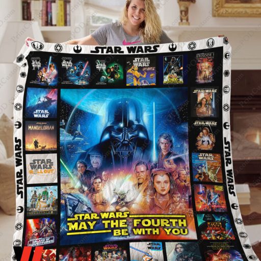 May The Force Be With You Star Wars Quilt Blanket, Cheap Star Wars Merchandise