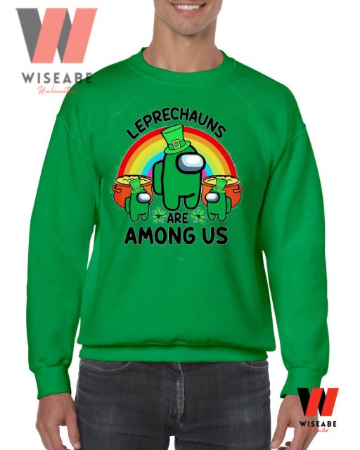 Leprechauns Are Among Us Mens St Patricks Day Shirt, Saint Patricks Day Gifts