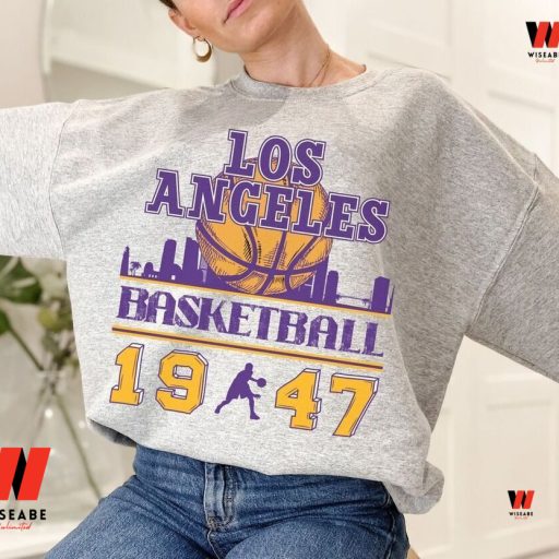 Vintage Los Angeles Basketball 1947 LA Lakers Sweatshirt, Lakers