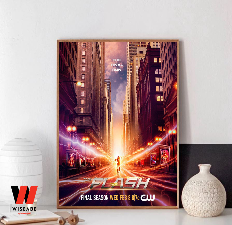 Dc Comics The Flash Final Season 9 Wall Art Poster Wiseabe Apparels