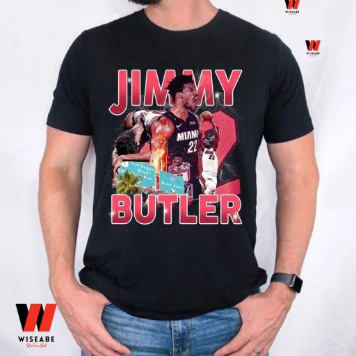 Vintage NBA Basketball Jimmy Butler Miami Heat T Shirt