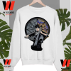 Jenna Ortega Wednesday Addams Playing Cello Next To Stained Glasses Sweatshirt