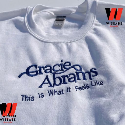 Cheap This Is What It Feels Like Gracie Abrams Embroidered Hoodie