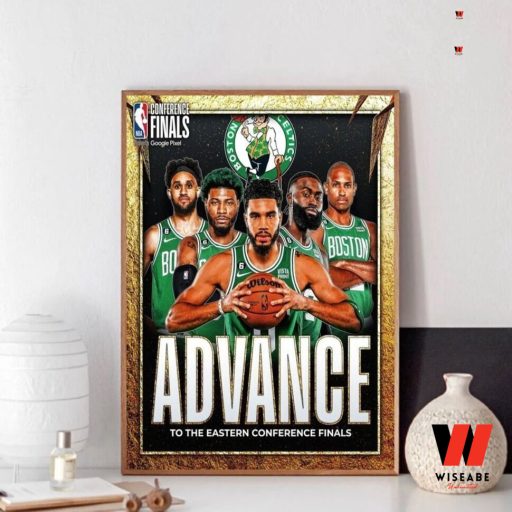 Hot NBA 2023 Boston Celtics Eastern Conference Finales Poster