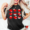 Nurse Valentines Day Heart T Shirt, Funny Valentine Gift For Girlfriend