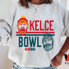 Kelce Bowl Arrowhead Travis And Jason Kelce Super Bowl 2023 Championship Sweatshirt