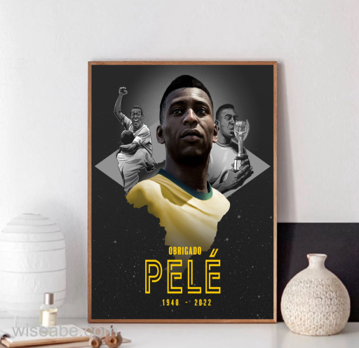 Memorial Lengend Of Brazil Football Pele Poster