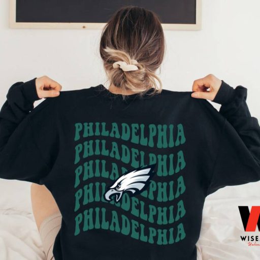 Retro Philadelphia Eagles Love Football Crewneck Sweatshirt