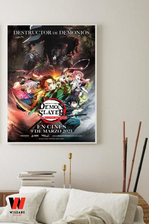 Hot Demon Slayer Kimetsu No Yaiba Season 3 Swordsmith Village Arc Poster