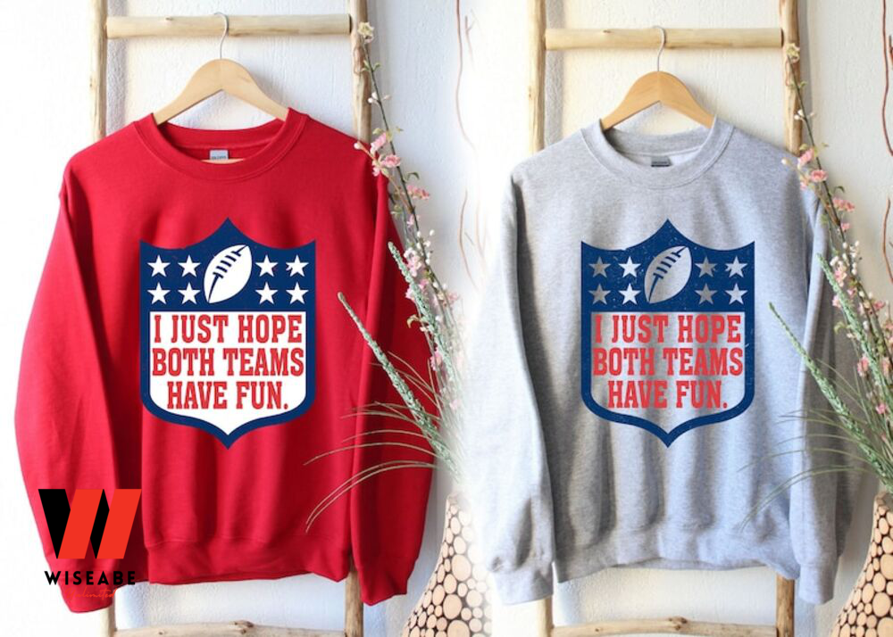 I Hope Both Teams Lose Funny Football Super Bowl Women's T-Shirt